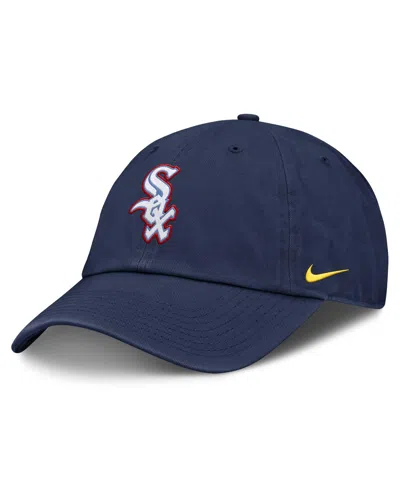 Nike Men's Navy Chicago White Sox 2025 Mlb All-star Game Club Adjustable Hat In Blue