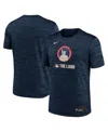 Nike Men's Navy Cleveland Guardians 2025 City Connect Authentic Collection Velocity Performance T-shirt In Blue