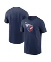 Nike Men's Navy Cleveland Guardians Americana T-shirt In Blue