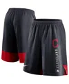 Nike Men's Navy Cleveland Indians Authentic Collection Training Performance Shorts In Blue