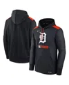 Nike Men's Detroit Tigers Authentic Collection  Therma Mlb Pullover Hoodie In Blue