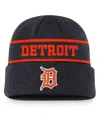 Nike Men's Navy Detroit Tigers Cooperstown Collection Rewind Terra Cuffed Knit Hat In Navy