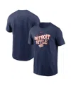 Nike Men's Navy Detroit Tigers Local Hometown T-shirt In Blue