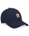 Nike Men's Navy Houston Astros Evergreen Club Adjustable Hat In Collegenvy