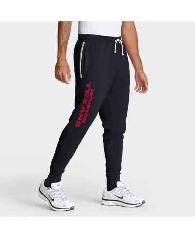 NIKE MEN'S NAVY HOUSTON TEXANS SIDELINE STANDARD ISSUE GROUND GAME DRI-FIT TAPER PANTS