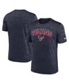 Nike Men's Navy Houston Texans Velocity Performance T-shirt In Blue