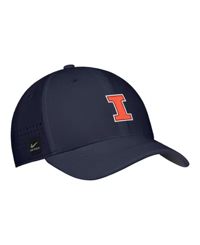 Nike Men's Navy Illinois Fighting Illini 2025â On-field Performance Flex Hat In Blue