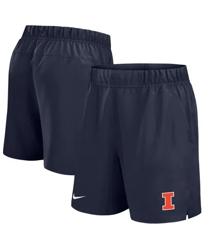 Nike Men's Navy Illinois Fighting Illini Performance Victory Shorts In Blue