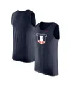 Nike Men's Navy Illinois Fighting Illini Tank Top In Navy
