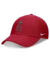 NIKE MEN'S NAVY LOS ANGELES ANGELS EVERGREEN CLUB PERFORMANCE ADJUSTABLE HAT