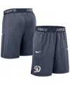 Nike Los Angeles Dodgers Authentic Collection City Connect  Men's Dri-fit Mlb Shorts In Gray