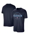 Nike Navy Memphis Grizzlies Authentic Practice T-shirt In Blue