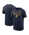 Nike Navy Michigan Wolverines Legacy Nickname T-shirt In Blue