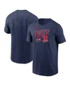 Nike Minnesota Twins Cooperstown Retro  Men's Mlb T-shirt In Blue