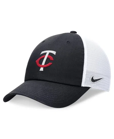 Nike Minnesota Twins Evergreen Club  Men's Mlb Trucker Adjustable Hat In Blue