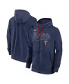 Nike Men's Navy Minnesota Twins Knockout Script Full-zip Hoodie In Navy