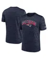 Nike Navy New England Patriots Velocity Performance T-shirt In Blue
