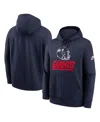 Nike New York Giants Best Season Rewind Club  Men's Nfl Pullover Hoodie In Blue