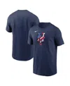 Nike New York Mets Americana  Men's Mlb T-shirt In Blue