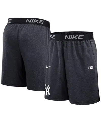 Nike Men's Navy New York Yankees Authentic Collection Performance Knit Shorts