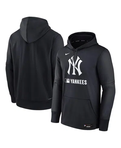 NIKE MEN'S NAVY NEW YORK YANKEES AUTHENTIC COLLECTION PERFORMANCE PULLOVER HOODIE