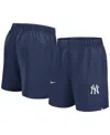 Nike Men's Navy New York Yankees Woven Victory Performance Shorts In Navy