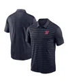 Nike Men's Navy Ole Miss Rebels 2024 Sideline Victory Coaches Performance Polo In Navy Red
