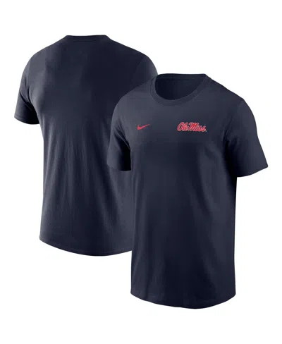Nike Navy Ole Miss Rebels 2025 Sideline Legend Performance T-shirt In Blue