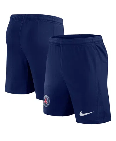 Nike Big Boys And Girls Navy Paris Saint-germain 2024/25 Home Stadium Shorts