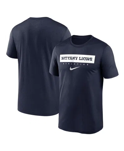 Nike Men's Navy Penn State Nittany Lions 2024 Sideline Legend Performance T-shirt