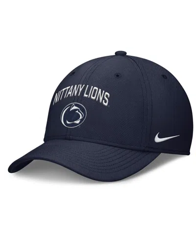 Nike Men's Navy Penn State Nittany Lions 2025 On-field Rise Performance Flex Hat
