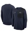 Nike Men's Navy Penn State Nittany Lions 2025 Sideline Coach Uv Performance Long Sleeve T-shirt In Blue