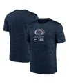 Nike Navy Penn State Nittany Lions Campus Center Block Velocity Performance T-shirt In Navy