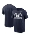 Nike Navy Penn State Nittany Lions Legacy Alma Mater T-shirt In Blue
