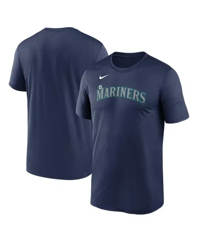 NIKE MEN'S NAVY SEATTLE MARINERS FUSE LEGEND T-SHIRT