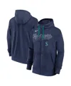 Nike Seattle Mariners Knockout Script  Men's Mlb Full-zip Hoodie In Navy