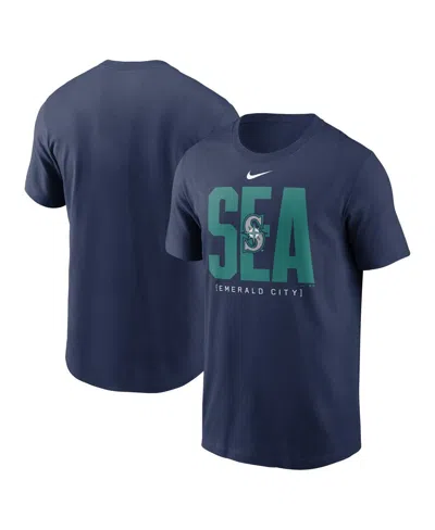Nike Men's Navy Seattle Mariners Scoreboard T-shirt
