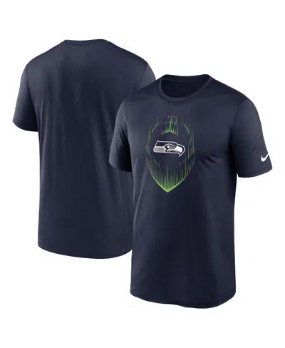 Nike Men's Navy Seattle Seahawks Primetime Legend Icon Performance T-shirt