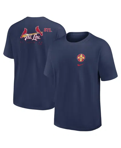 Nike Men's Navy St. Louis Cardinals 2024 City Connect Max 90 T-shirt