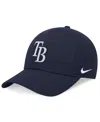 Nike Navy Tampa Bay Rays Performance Club Adjustable Hat In Navy