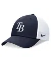 Nike Tampa Bay Rays Evergreen Club  Men's Mlb Trucker Adjustable Hat In Navy