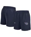 Nike Men's Navy Tennessee Titans Blitz Victory Performance Shorts In Navy