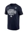 Nike Men's Navy Uconn Huskies 2025 Ncaa Women's Basketball National Champions Locker Room T-shirt In Blue
