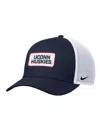 Nike Men's Navy Syracuse Orange 2025 On-field Rise Trucker Adjustable Hat In Blue
