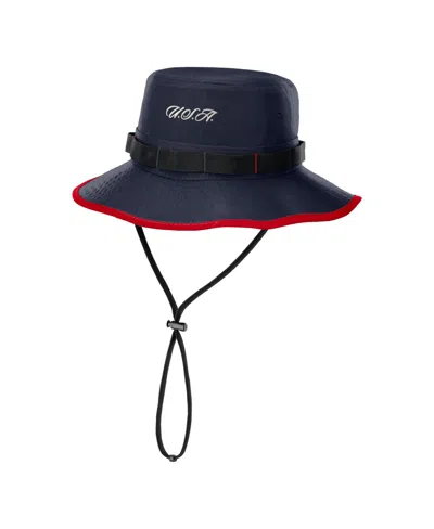 Nike Men's Navy Usmnt Apex Boonie Dri-fit Bucket Hat In Blue