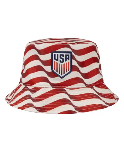 Nike Men's Navy Usmnt Reversible Bucket Hat In Brown