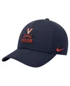 Nike Men's Navy Virginia Cavaliers Club Adjustable Hat In Navy