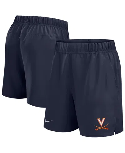 Nike Men's Navy Virginia Cavaliers Performance Victory Shorts In Blue