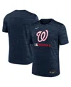 Nike Men's Navy Washington Nationals Authentic Collection Velocity Performance Practice T-shirt In Blue
