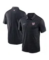 Nike Men's Navy Washington Nationals Authentic Collection Victory Performance Polo Shirt In Black